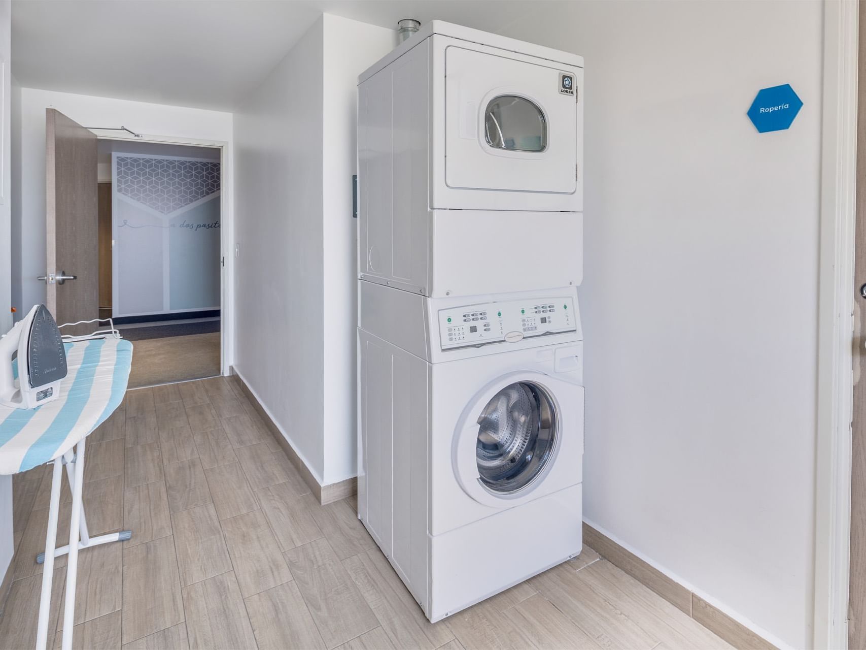Washing machine & dryer in the Laundry Room at One Hotels