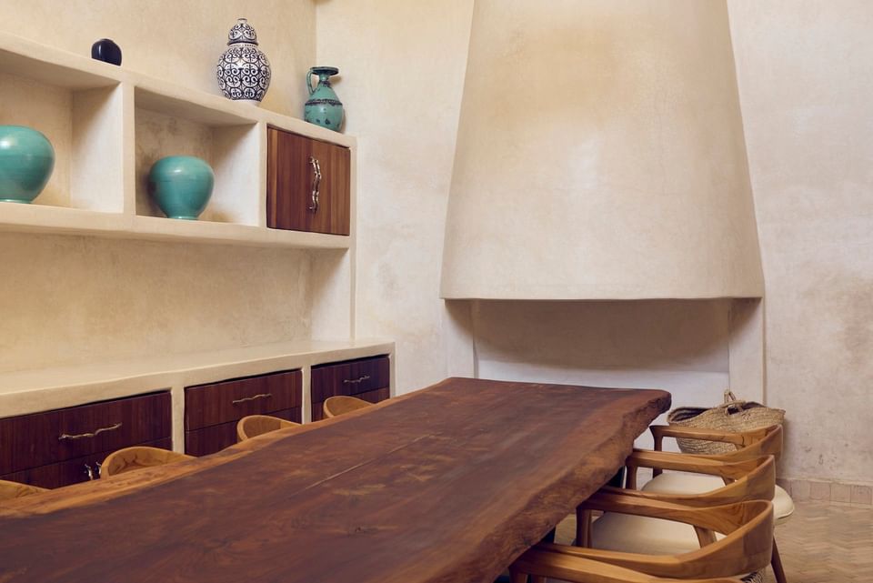 Dining Area at Nobu Hotel Marrakech Riad