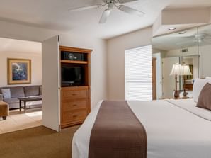 Master Bed at Legacy Vacation Resorts at Lake Buena Vista