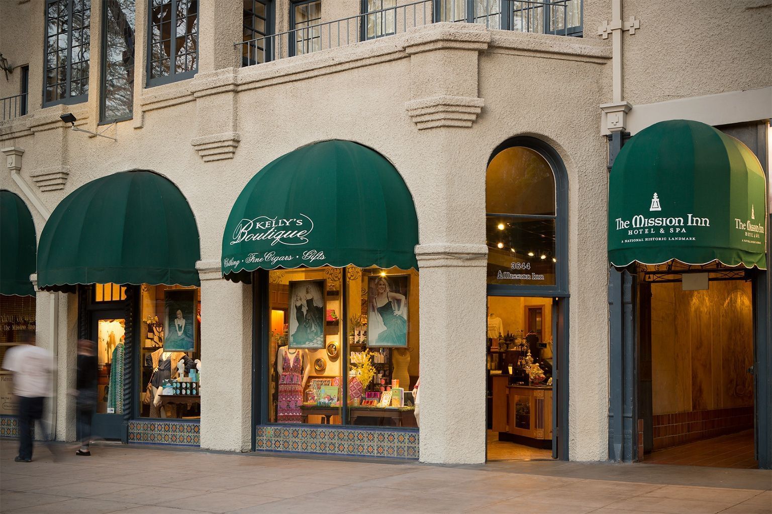 Exterior of Kelly's Boutique Spa at Mission Inn Riverside