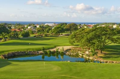 Landscape of golf course at Bougainvillea Resort