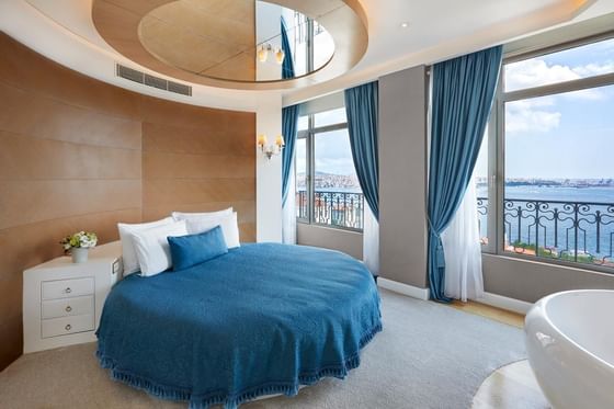 Business suite at CVK Park Bosphorus Hotel in Istanbul