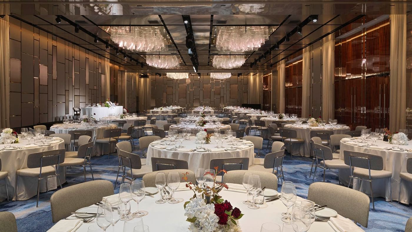 Interior of Pearl Ballroom at Crown Towers Sydney