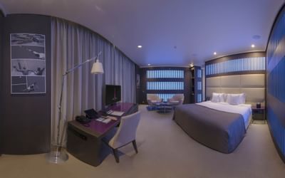 Deluxe Room at The Torch Doha Hotel in Qatar