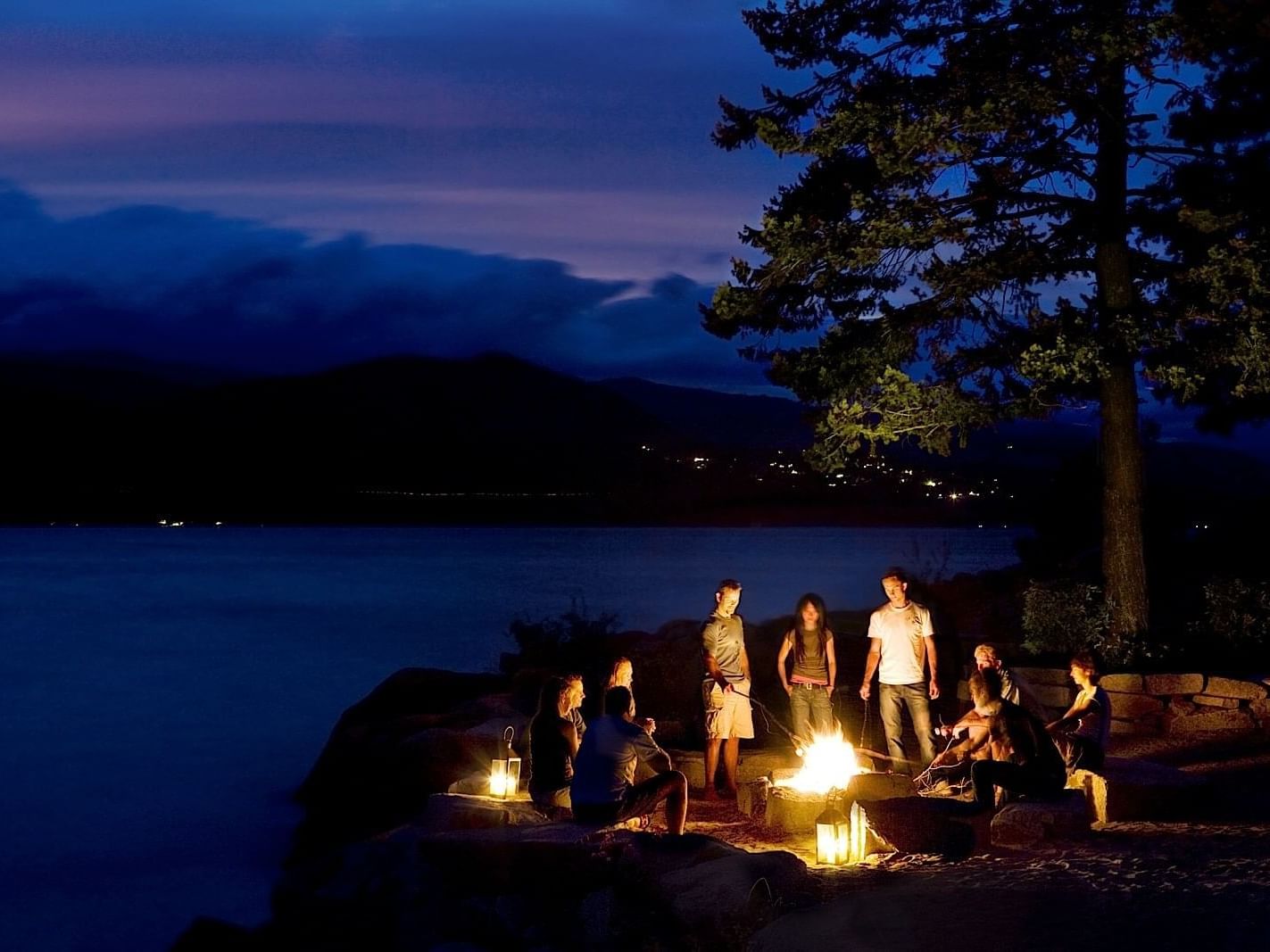 Camping at Okanagan Lake near Outback Lakeside Vacation