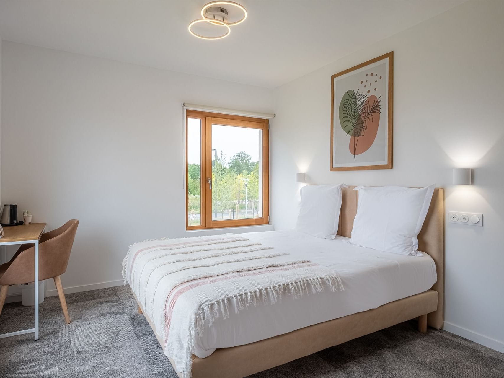 Interior of a Double room at The Originals Hotels