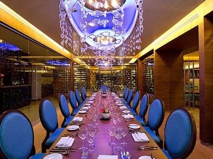 Dining area at Mizumi Restaurant in Mundo Imperial