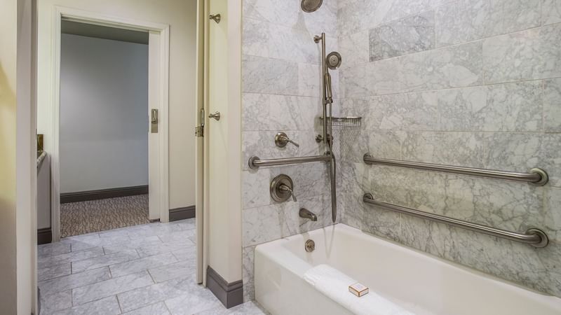 Bathroom of Executive Front Suite at Warwick San Francisco