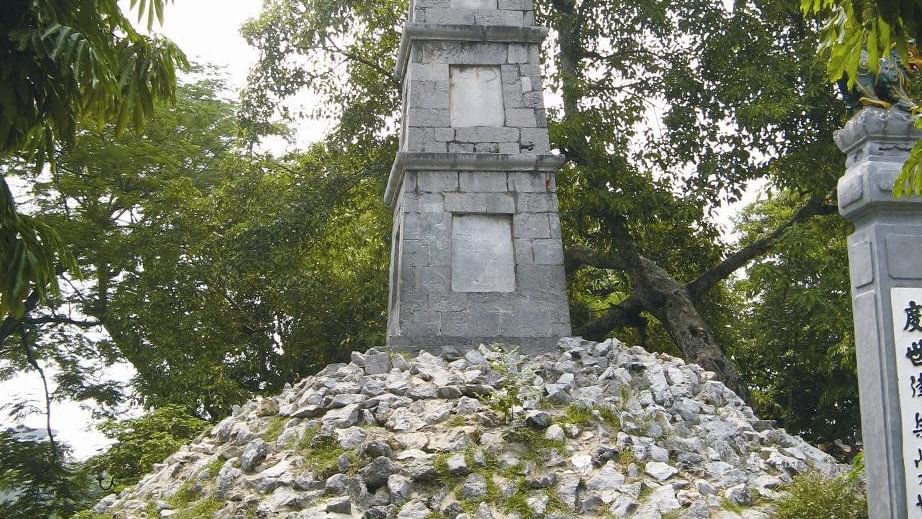 Exterior view of a monument in Ngoc Son Temple near Sunway Hotel Hanoi