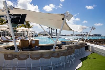 Beach Bar area by the pool at The Morgan Resort Spa Village