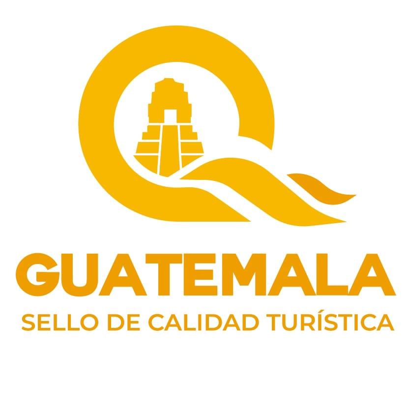 Logotipo del Sello de Calidad Turística de Guatemala usado en Casa Santo Domingo