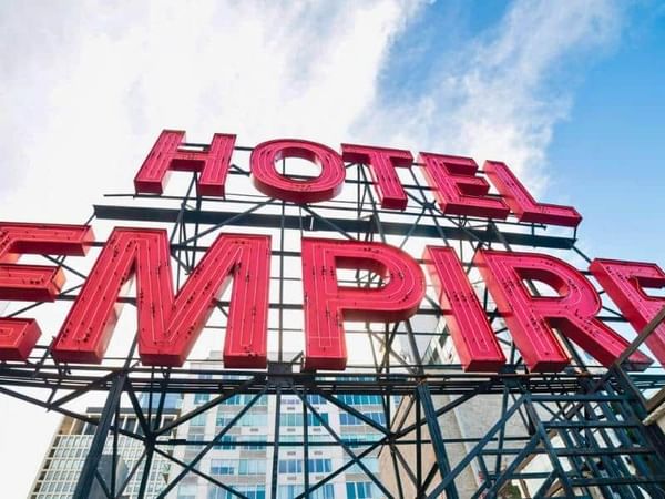 Hotel Empire Neon Sign New York