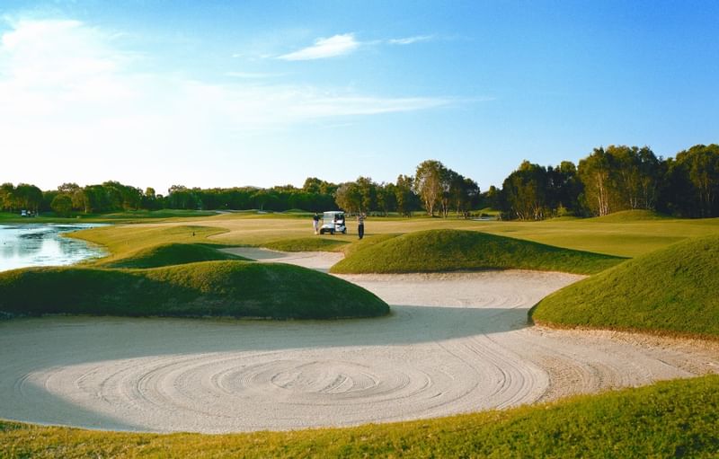 Golf ground in Novotel Sunshine Coast Resort
