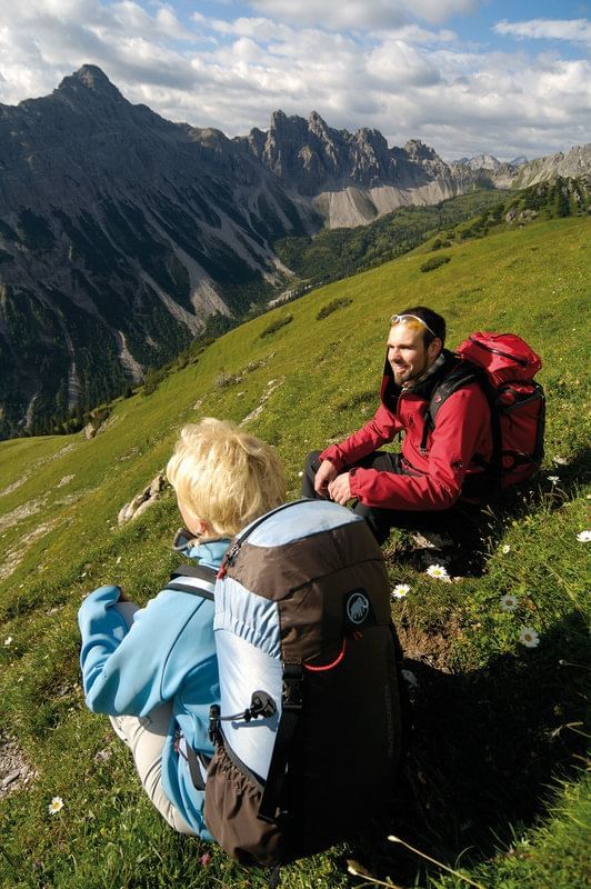 Wandern im Tannheimer Tal mit Hotel Liebes Rot Flüh, Haldensee T