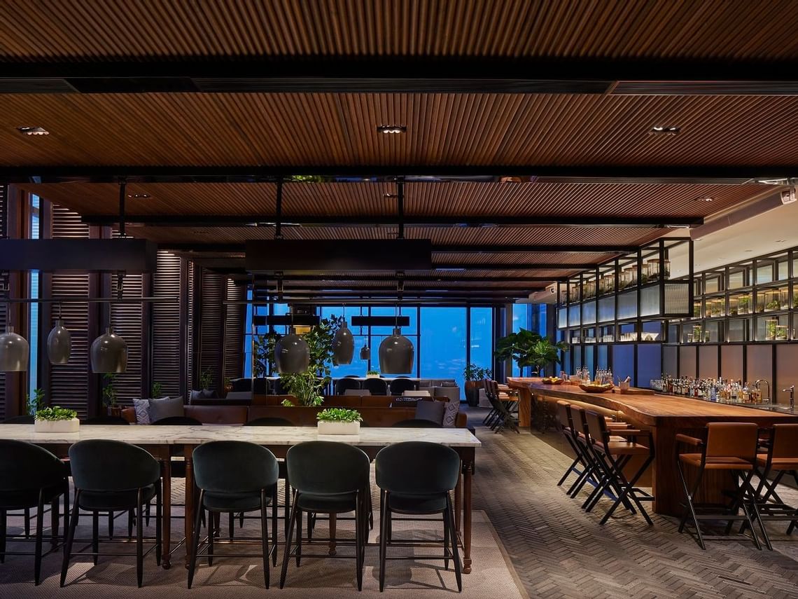 Classy Rooftop Bar in Jakarta Kita Bar Park Hyatt