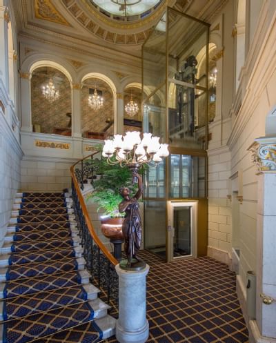 Entrance stairs