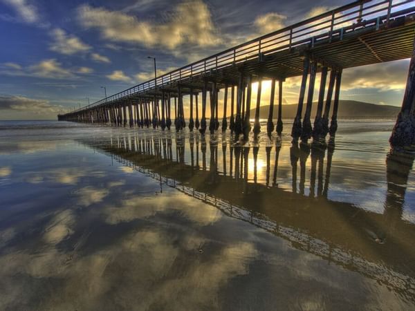 The view of the pier near Inn at Avila Beach 