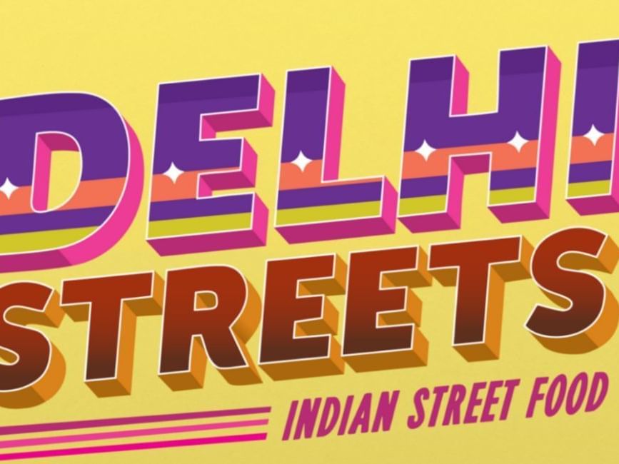 Delhi Streets banner used at Brady Apartment Hotel Flinders Street