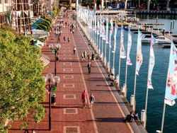 Darling Harbour promenade, Sydney, Australia