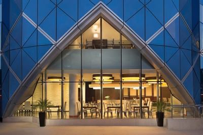 Exterior view of Pasta & Pesto Restaurant at City Seasons Tower