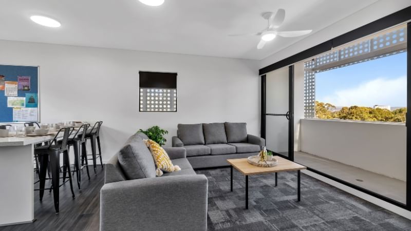 WSU Penrith Village Apartment Living Area
