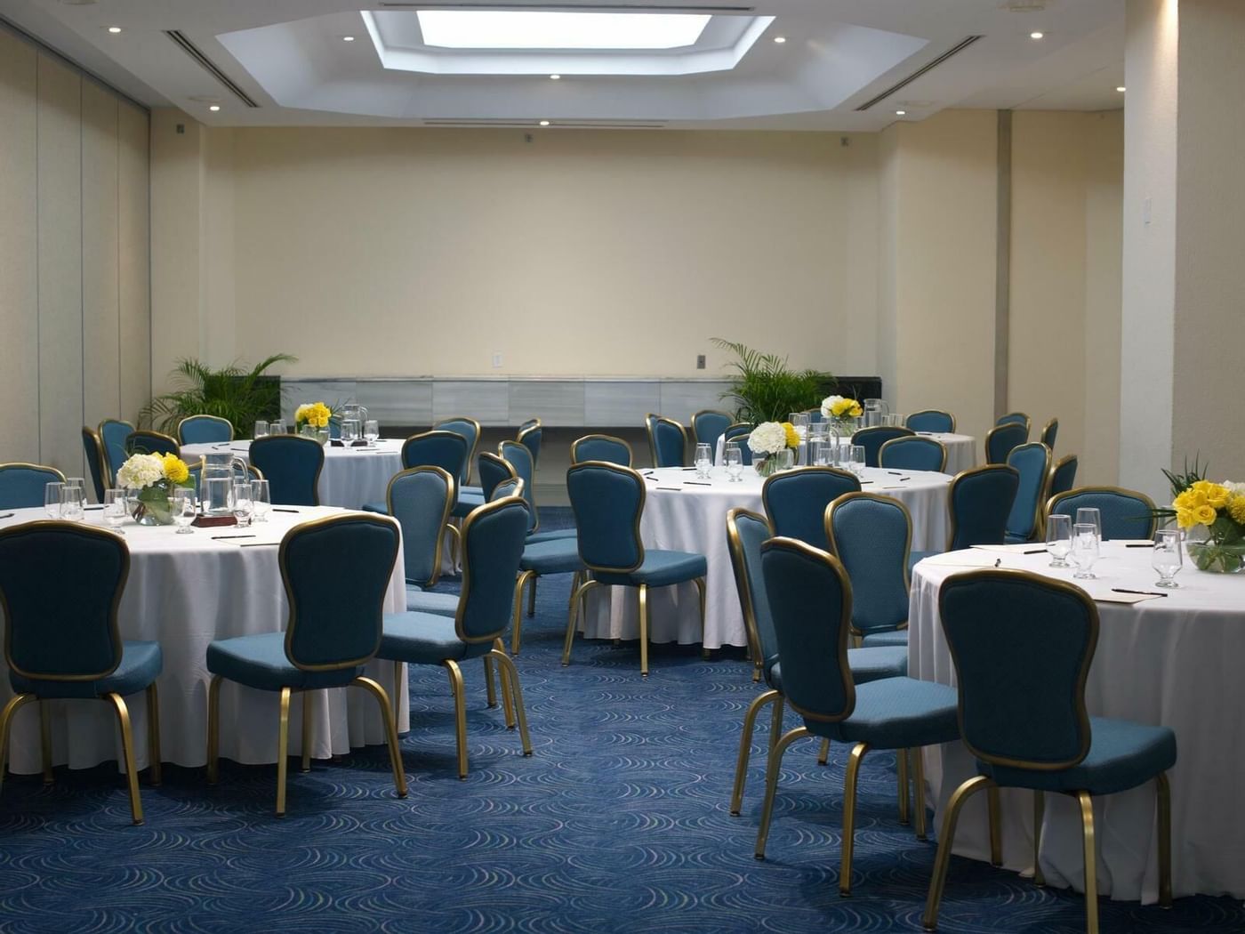 Banquet set-up in Coral Garden at Grand Fiesta Americana