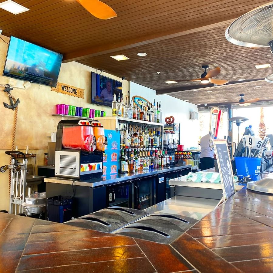 Interior of LBV Village Bar & Grill at Lake Buena Vista Resort Village & Spa