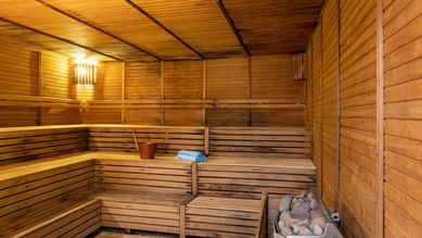 Sauna in the Spa area at Kairaba Bodrum Imperial