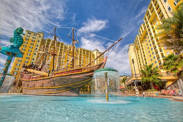 Pirate's Plunge Pool at Lake Buena Vista Resort Village & Spa