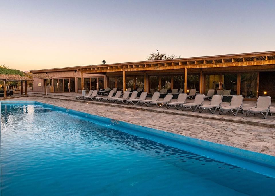 Pool at Hoteles Cumbres in Chile