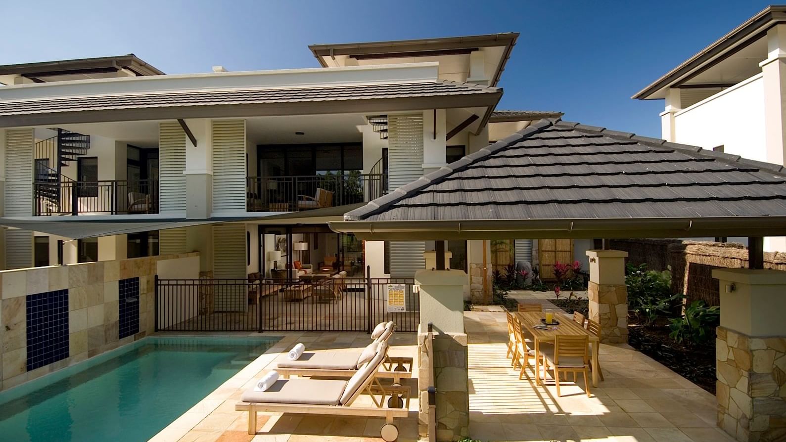 Villa views at Pullman Port Douglas sea temple resort and spa