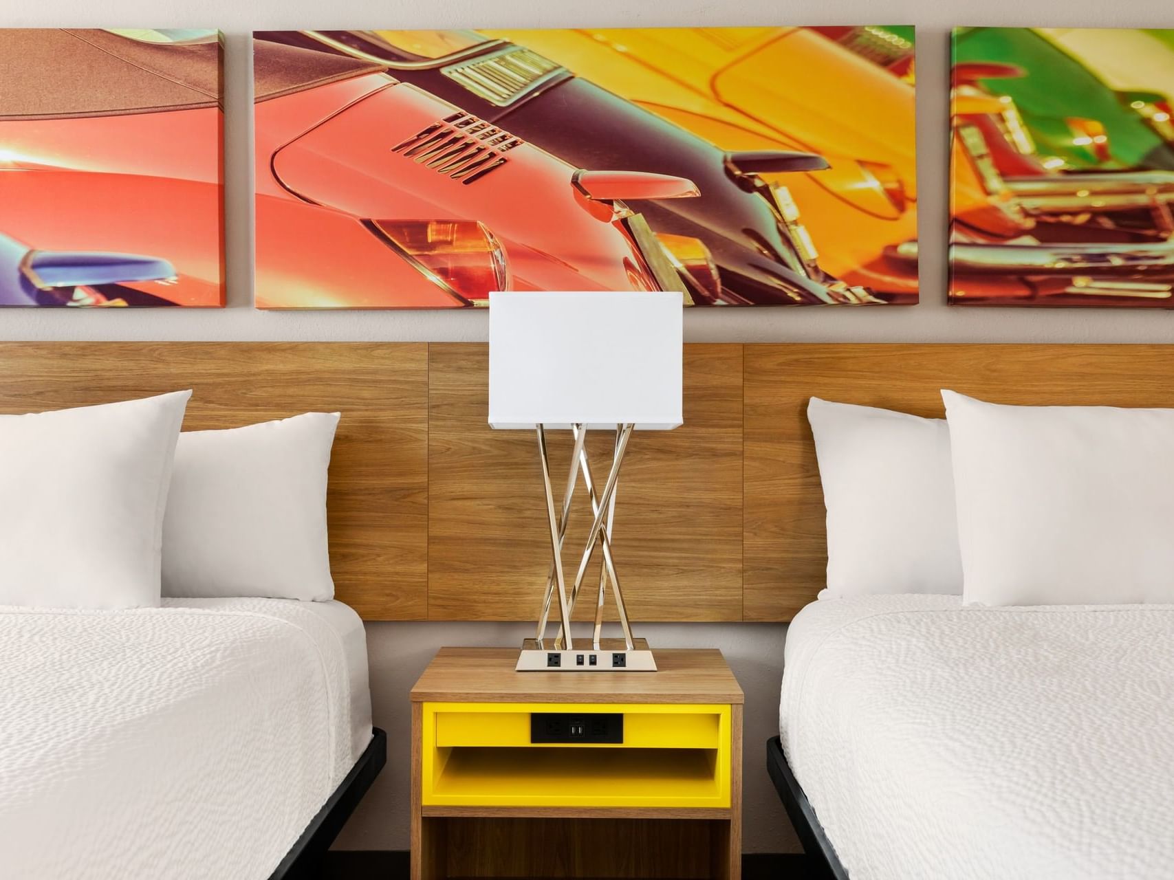 Close up on Double beds in Double Guestroom at Hotel Bo West