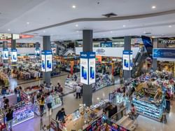 Interior of Pantip Plaza near Chatrium Residence Sathon Bangkok