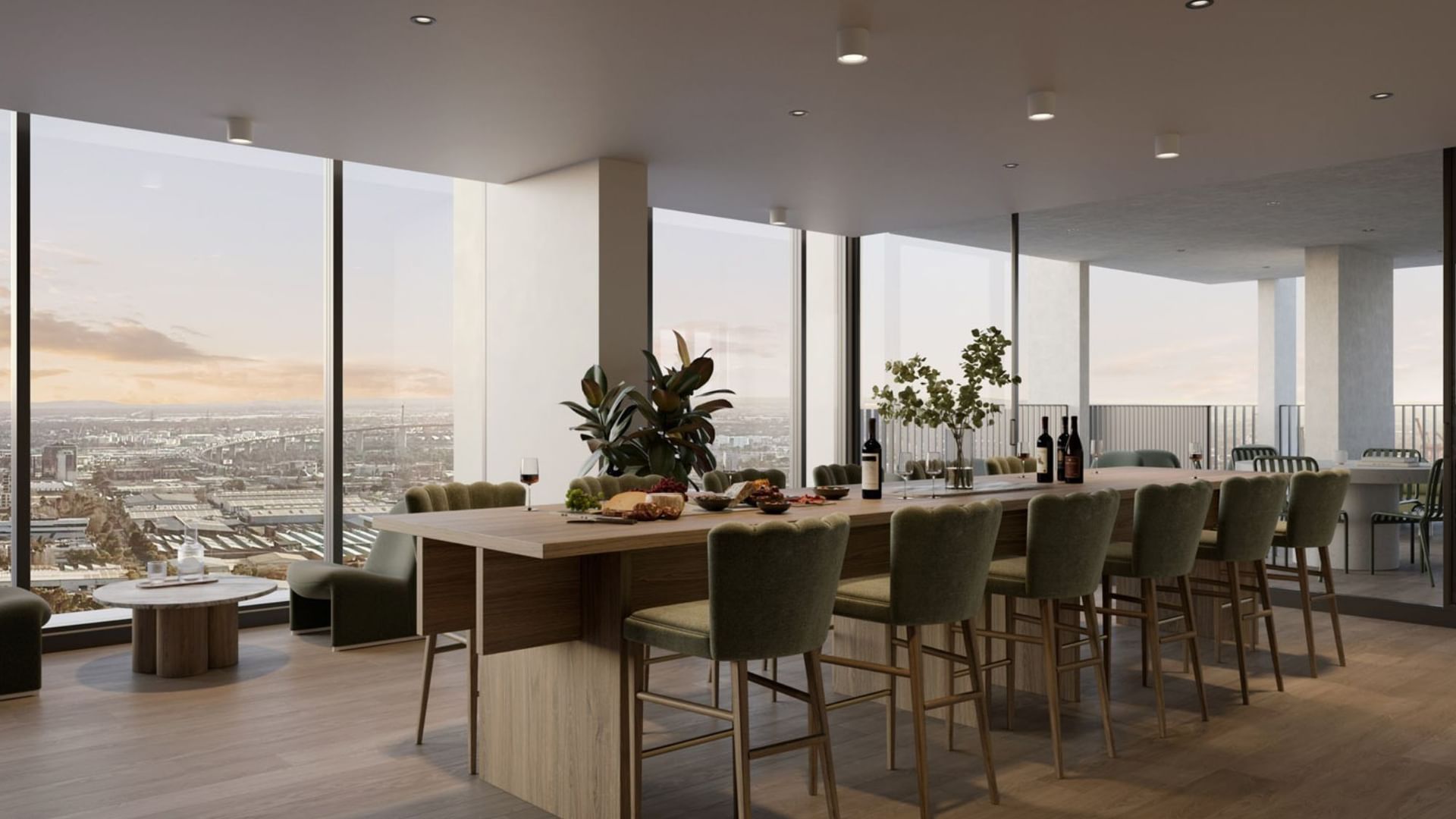 The Archive Sky Lounge - Render