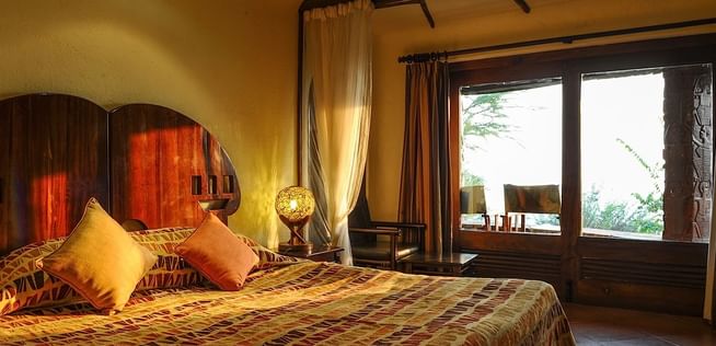 Interior of Serengeti Suite at Serengeti Serena Safari Lodge