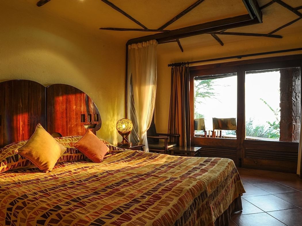 Interior of Serengeti Suite at Serengeti Serena Safari Lodge