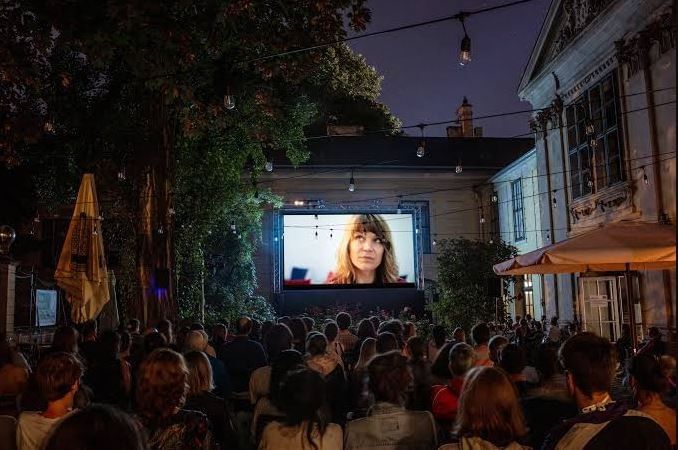 International open air short film festival featuring curated film programmes, talks and a relaxed summer atmosphere at changing venues across Vienna.
