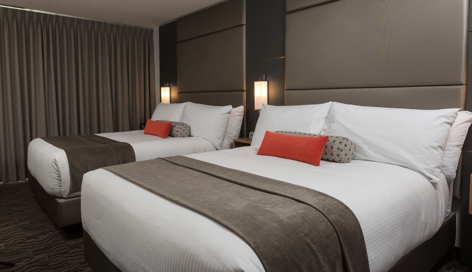 Premium 2 Queen Room with two beds at Carriage House Hotel