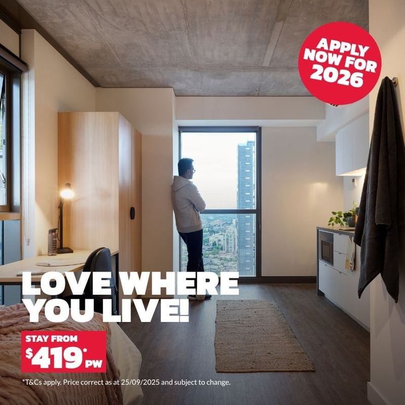 UniLodge Melbourne City - Open for 2026