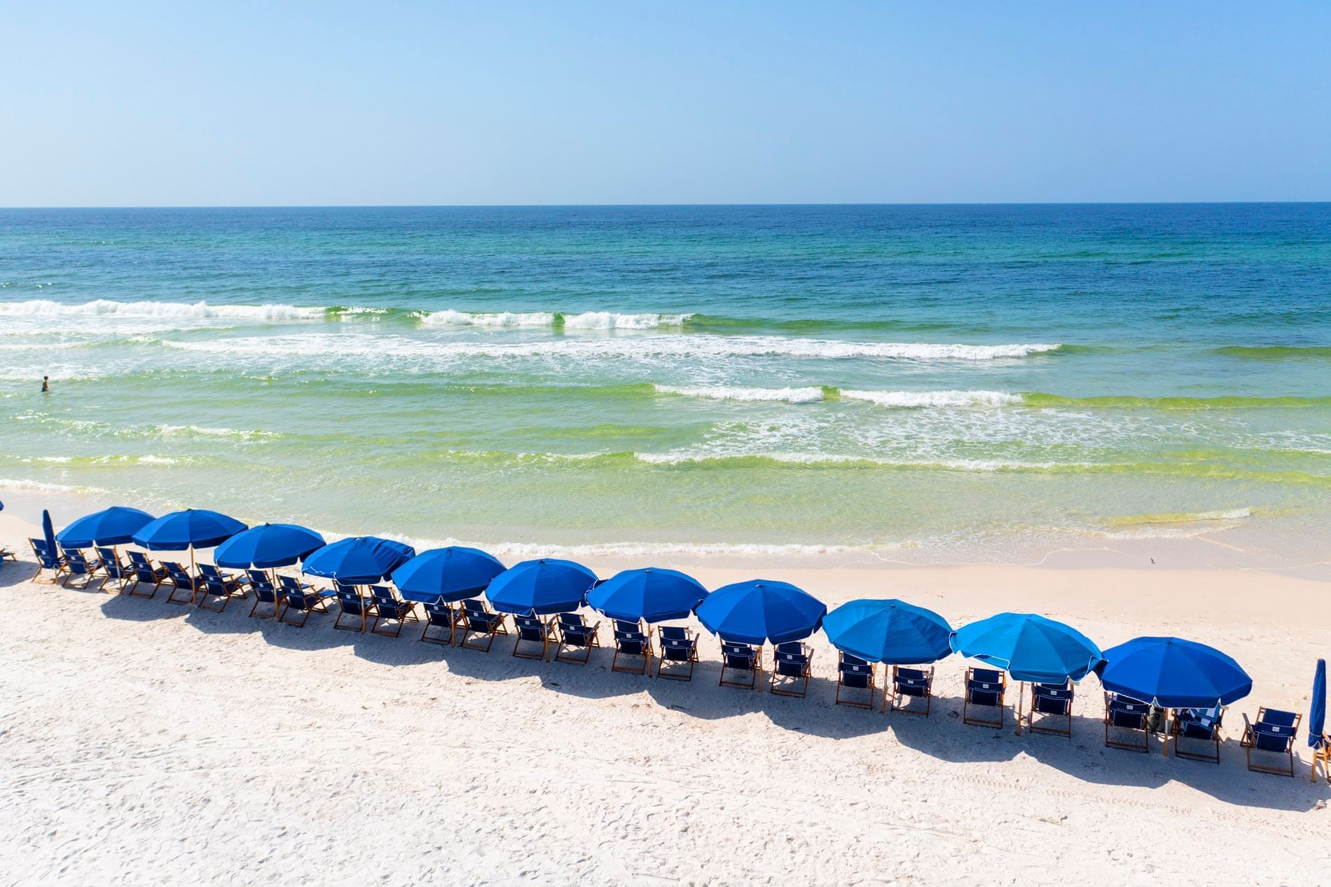 beach chair setup watercolor