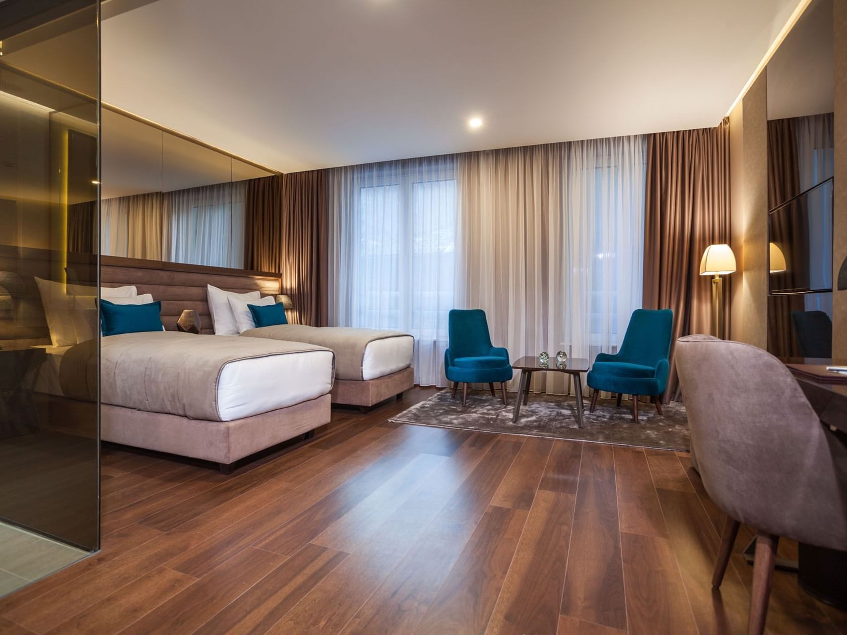Executive Twin Bed at Saint Ten Hotel in Belgrade