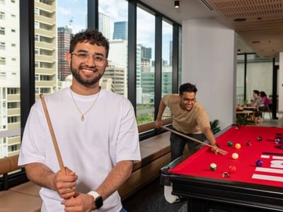 UniLodge-Melbourne-Central-Games-Lounge