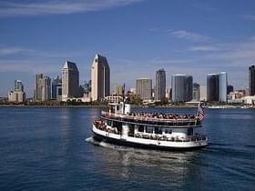 Coronado Ferry near The La Pensione Hotel