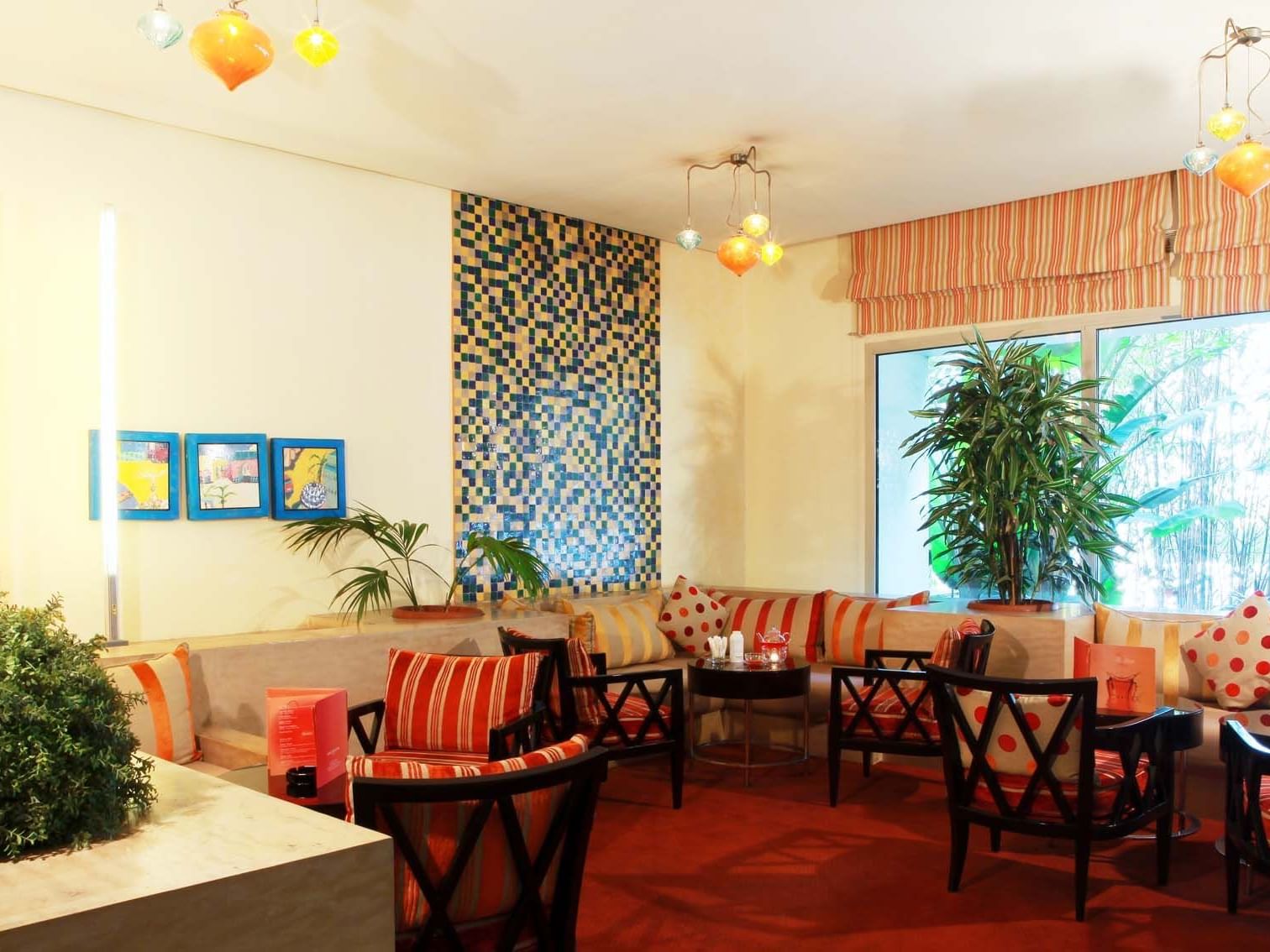 Interior Sofa Area - Farah Casablanca Hotel