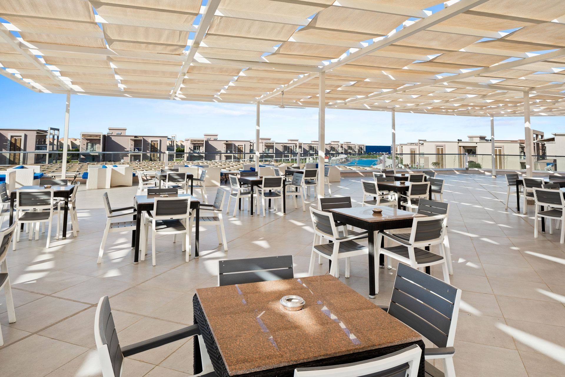 Red Sky Bar at Pickalbatros Sea World Resort in Marsa Alam