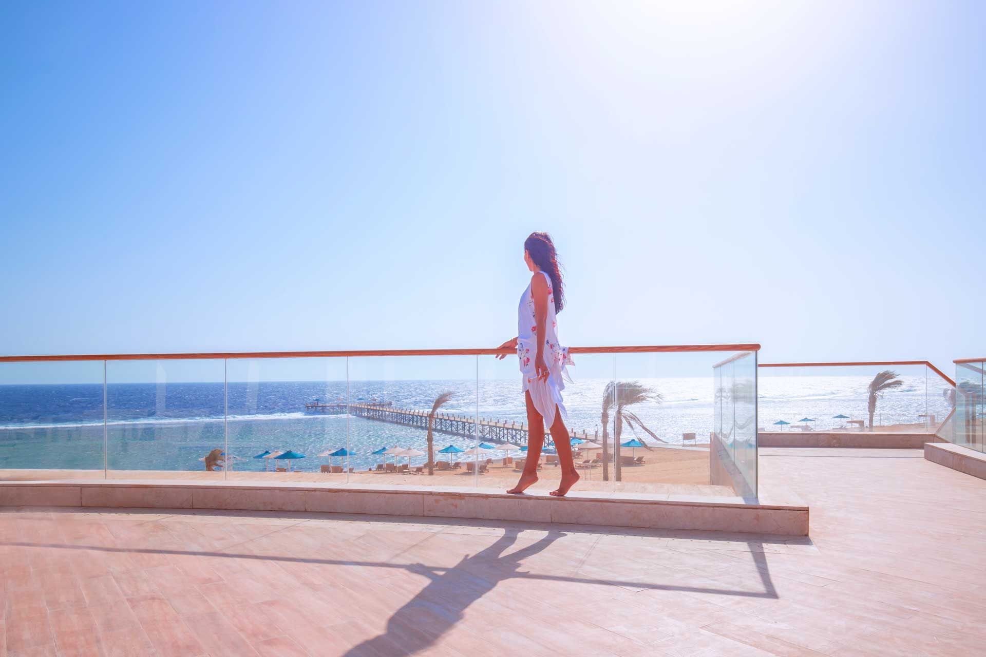 Beach near Pickalbatros Sea World Resort in Marsa Alam