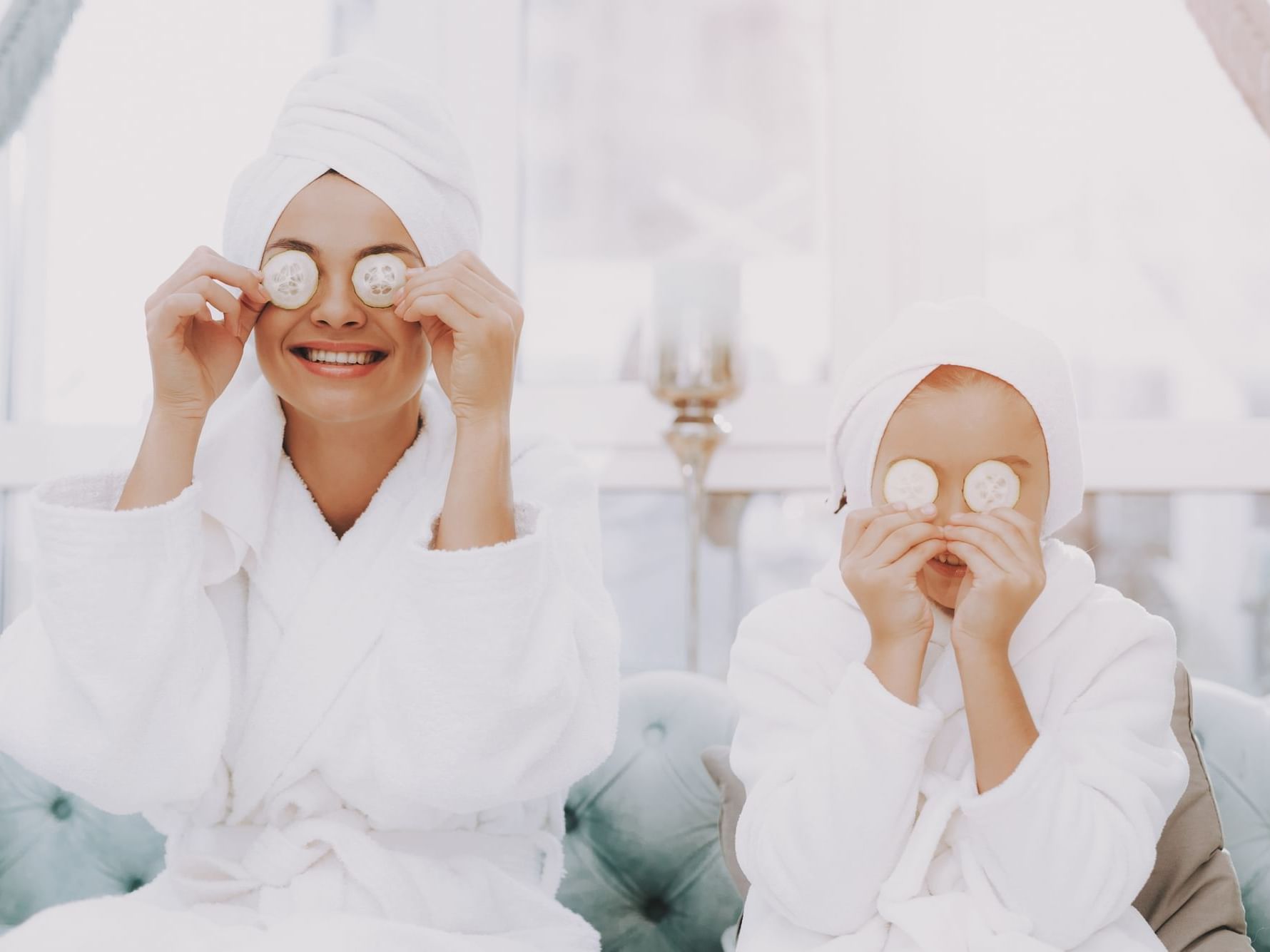 Guests having facial treatments at Daydream Island Resort