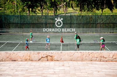 Kids Playing at Dorado Beach Tennis Center