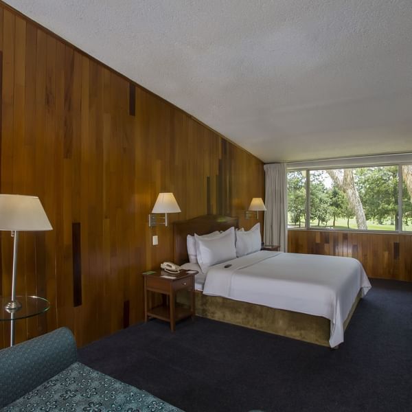 Interior of Junior Suite at Gamma Hotels