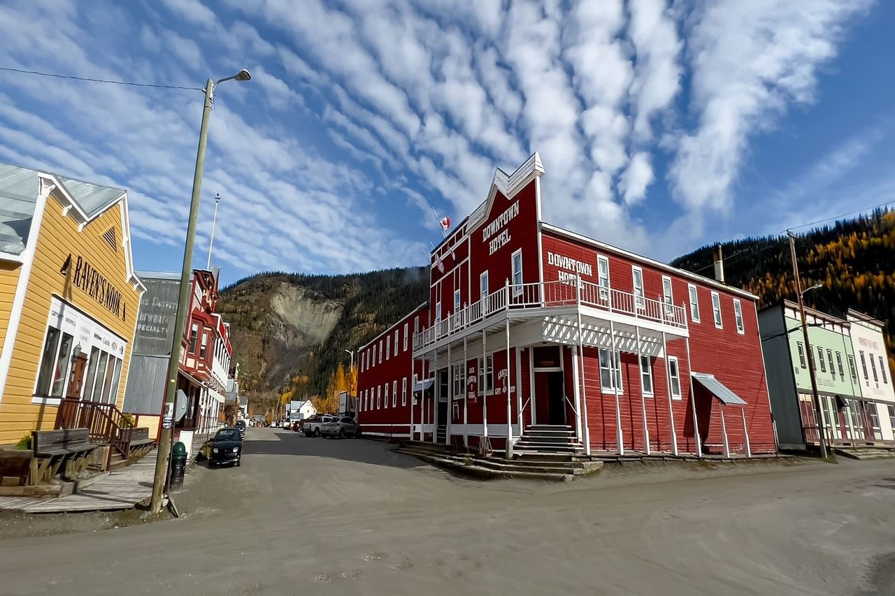 The Downtown, a Coast Hotel exterior and signage